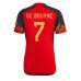 Cheap Belgium Kevin De Bruyne #7 Home Football Shirt World Cup 2022 Short Sleeve
